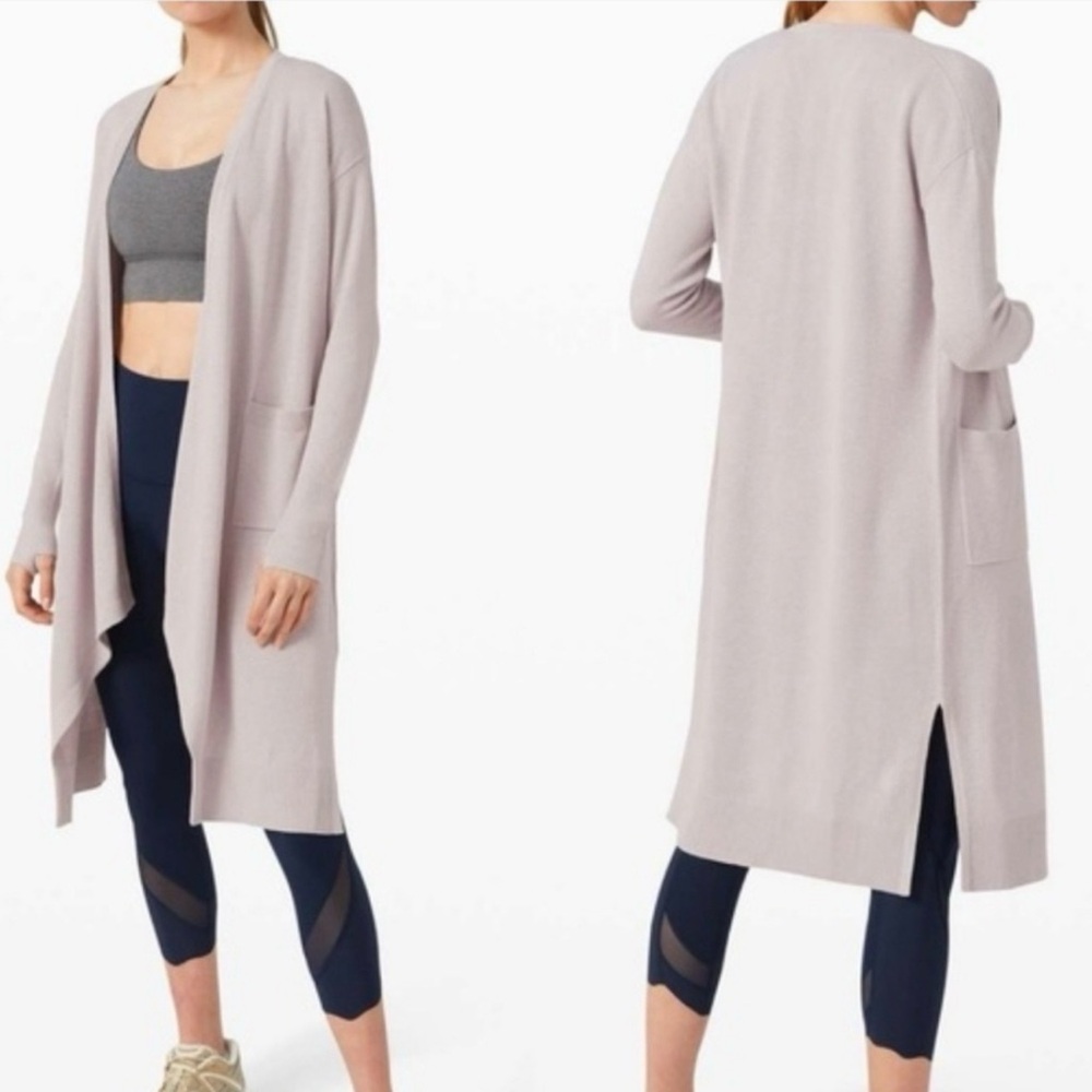 Lululemon Lunar Lengths Wrap Sweater